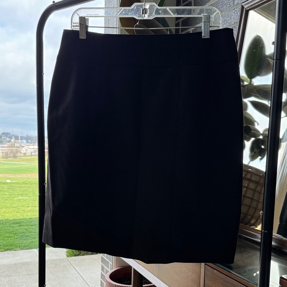 Worthington Black Tailored Pencil Skirt